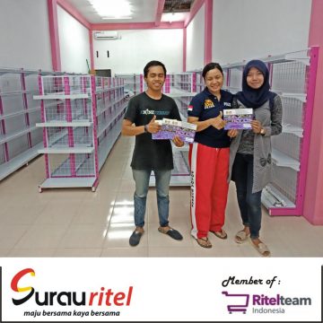 Rak minimarket kantor padang