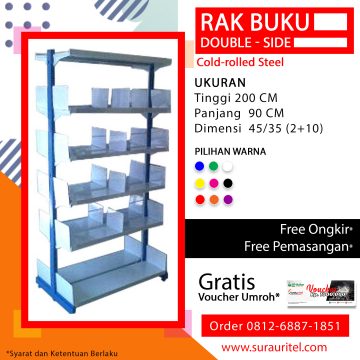 Rak Besi Perpustakaan Padang