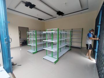 Rak Minimarket Baru Dharmasraya