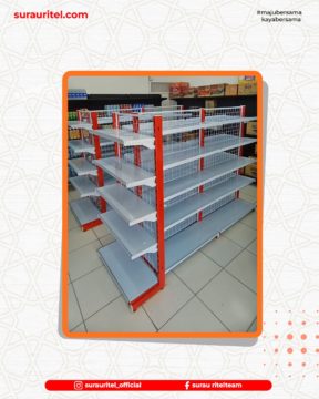 Rak Besi Minimarket Timpeh