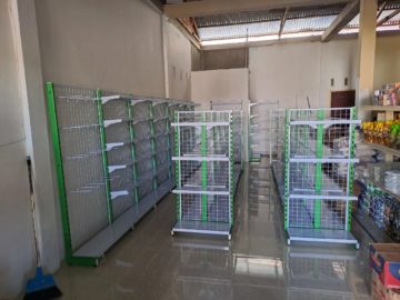 Rak Minimarket Bekas Padang Aro