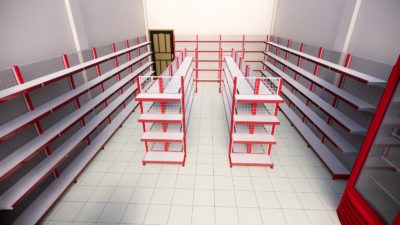 Rak Minimarket Sekitar Sumbar