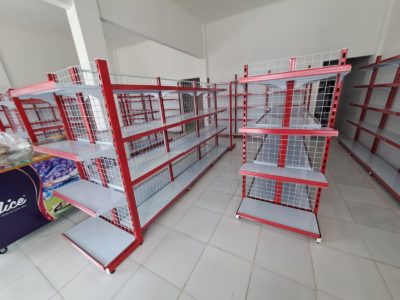 Rak Swalayan Tanah Datar