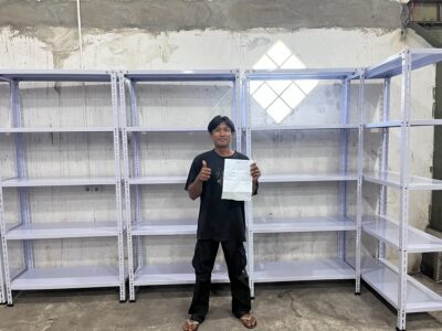 rak siku di padang cocok untuk semua usaha dan penyimpanan